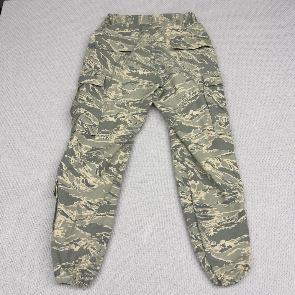 US Air Force Cargo Joggers Mens 32L Digital Tiger Stripe Camo Pants Military